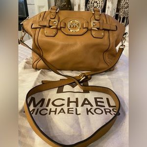Michael Kors Brown Leather Satchel
